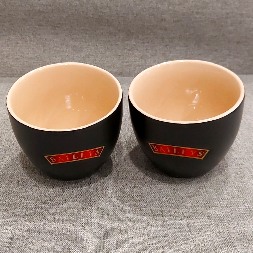 Set of 2 Baileys Irish Cream Ceramic Cups